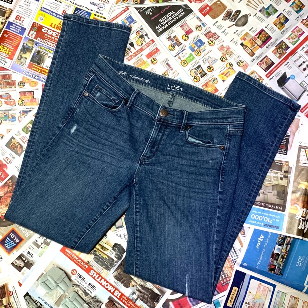 Ann Taylor LOFT Straight Leg Jeans